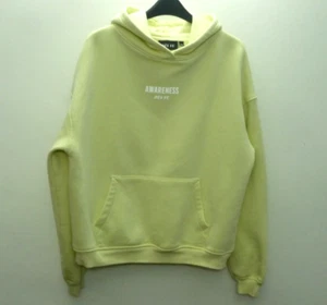 Des Vu Ladies Lemon Oversized Slogan Hoodie Hooded Sweatshirt Large Pocket XXS - Picture 1 of 4