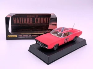 Coche Ranura Pioneer RARO P171 Dodge Charger Dukes of Hazzard Ghost of General Lee - Imagen 1 de 4