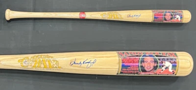 Sandy Koufax Dodgers Firmado Cooperstown Bat Co. Famous Pitchers Bat Auto Certificado de Autenticidad LE Foto 1 de 4