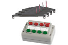 Piko 55392 HO Scale 4 Switch Machines w/Control Panel