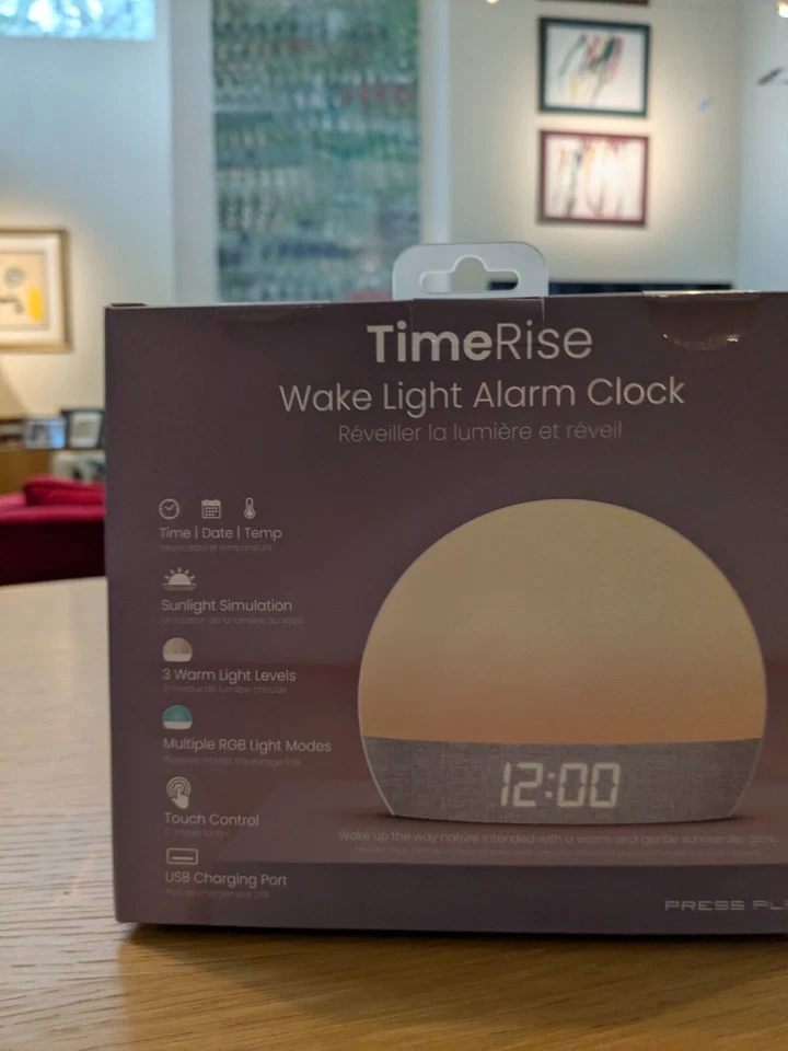 Reloj despertador TimeRise Wake Light Foto 1 de 3