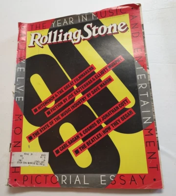 Vintage Rolling Stone Magazine Jan 1981 (333 / 334), 1980 Annual Review - Image 1 of 4
