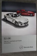 Mercedes Benz SLS AMG Coupe und Roadster "197" Betriebsanleitungen "2011"