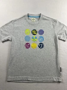 Camiseta Tenis Wimbledon Vintage Manga Corta Gráfica Gris Para Mujer Talla XS - Imagen 1 de 7