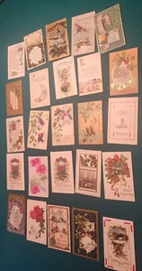 Lot of 25 Vintage CHRISTMAS~Postcards Antique Xmas,in Sleeves. Free shipping - Picture 1 of 3