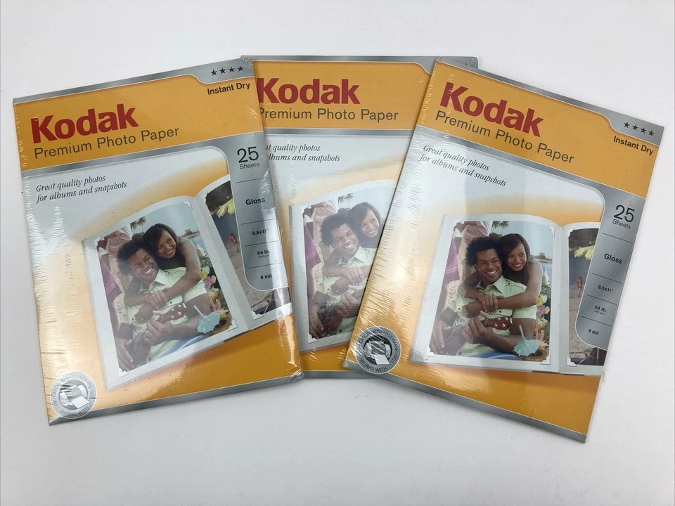Kodak Premium Glossy Photo Paper 8.5 X 11 in 25 Sheets - Kod8689283