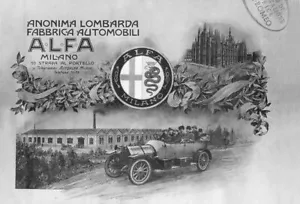 1907 * AZIONE SOCIETA' DARRACQ * ALLE ORIGINI DELL'ALFA ROMEO AUTENTICO DOC $ - Foto 1 di 6