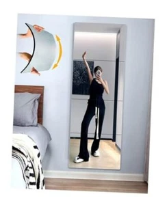 Shatterproof Full Length Wall Mirror Tiles,Made Of Unbreakable 4 Pack,14"x14" - Picture 1 of 8