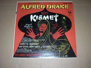 Alfred Drake Kismet Columbia Masterworks ML4850 WLP! 1953 VG/VG+ - Picture 1 of 3