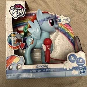 Muñeca My Little Pony Singing Rainbow Dash 2016 rara sin abrir nueva - Imagen 1 de 6