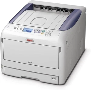 OKI C831DN USB NETWORK DUPLEX A3 LED HIGH RESOLUTION FAST COLOR LASER PRINTER - Picture 1 of 7