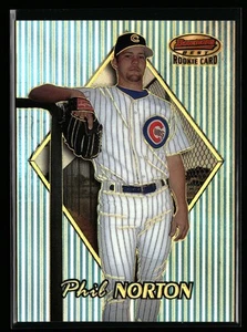 1999 Bowman's Best #182 Phil Norton Refractors #/400 Rookie Chicago Cubs - Picture 1 of 2