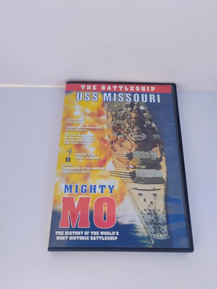 Mighty Mo the Battleship DVD 2002 Galloping Pictures VG Wes Carey  - Image 1 of 3