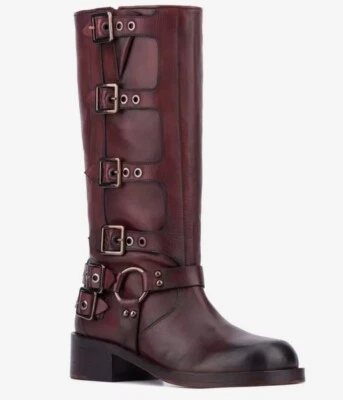 Botas de Colección Foundry Co Constance Borgoña Para Mujer Talla 9 Nuevas En Caja Foto 1 de 4