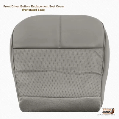 1994 1995 Ford E150 E250 Econoline Van Driver Bottom Perforated Vinyl Cover Gray - Image 1 of 4