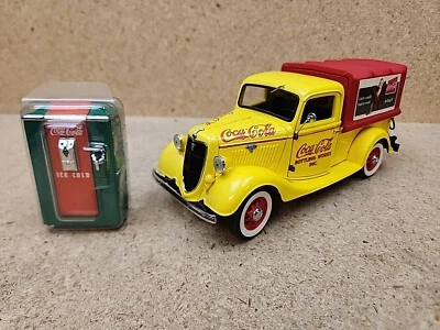 Danbury Mint 1/24 Diecast 1935 Ford Coca-Cola Delivery Truck W/ Vending Machine - Image 1 of 4