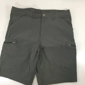 Gerry 38 Gray Cargo Shorts Hiking Golf Summer Rayon Nylon Blend - Picture 1 of 6