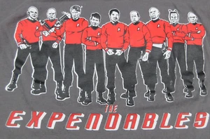 The Expendables Large t Movie trek spoof Unique ! Ring spun Cotton 99 - Picture 1 of 10