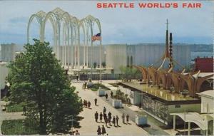 1962 Seattle World's Fair Science Christian Club 21 Washington C842 - Bild 1 von 2