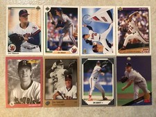 8 Jim Abbott 1990 Upper Deck MINT 1991 1992 Leaf Studio 1993 Cards