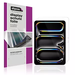 2x Film de protection d'écran pour Apple iPad Pro 11 pouce M4 2024 protecteur - Photo 1/4
