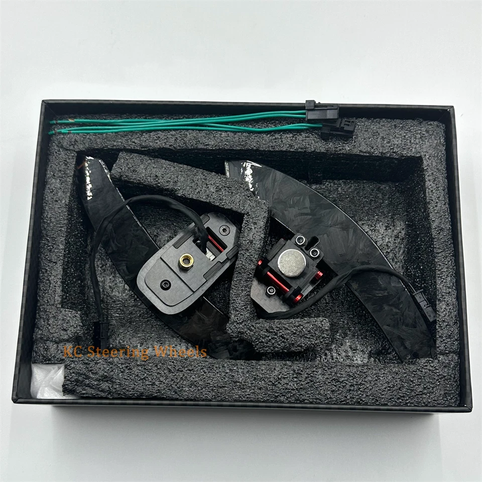 Custom Carbon Fiber Shift Paddles for 2011-2024 Mercedes Benz Magnetic Paddle - Image 1 of 3