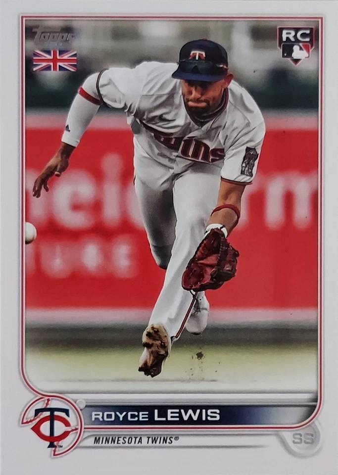 2022 Topps UK Edition #137 Royce Lewis - Minnesota Twins Rookie - Image 1 of 1