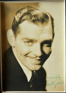 Clark Gable Original Hand Signed Photo 5"X7" - Picture 1 of 5