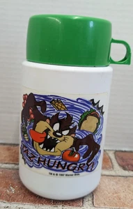 Termo de plástico hambriento Taz Tasmanian Devil Taz 1997 vintage marca Taz - Imagen 1 de 5