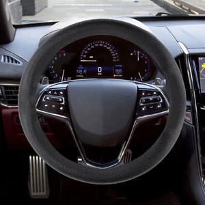 Car Steering Wheel Cover,Anti-Slip Silicone Steering Cover,Soft Touch - Foto 1 di 74