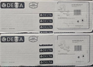 Delta 357756-SSPD-PR-DST Stryke 1.2 GPM Widespread Bathroom Faucet w/ Pull Down - Picture 1 of 1