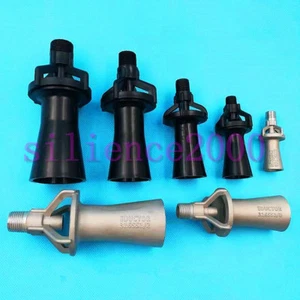 New 1/4",3/8",1/2",3/4"BSPT Stainless Steel / Plastic Venturi Spray Nozzles  - Picture 1 of 6