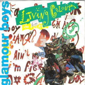 Living Colour - Glamour Boys - Used Vinyl Record 7 - 92 - N1450z - Picture 1 of 1