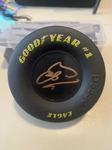 JENSON BUTTON Autographed Signed AUTO Mini Goodyear Racing Tire Beckett BAS COA - Picture 1 of 2