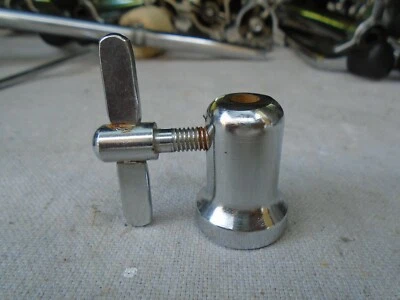  VINTAGE SLINGERLAND DYNAMO HI HAT STAND BUDDY RICH CLUTCH-BELL TOP & WING ONLY! - Image 1 of 2