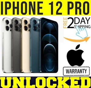 Apple iPhone 12 PRO 128GB │256GB│512GB (UNLOCKED) ✅ NEVER ACTIVATED ✅ ✤SEALED✤ - Picture 1 of 8