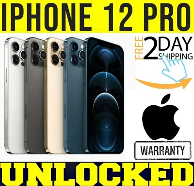 Apple iPhone 12 PRO 128GB │256GB│512GB (UNLOCKED) ✅ NEVER ACTIVATED ✅ ✤SEALED✤ - Image 1 of 4
