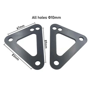 Suspension Lowering Links Arm Black For Yamaha 03-05 YZF-R6 / 06-09 YZF-R6S - Picture 1 of 5