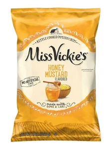 🟠 Neu Limitierte Auflage Miss Vickies Honig Senf Süß Würzig Geschmack Chips 8oz - Bild 1 von 2