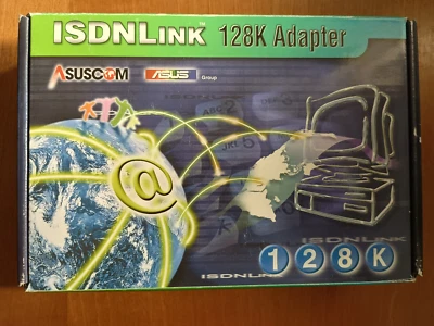ADATTATORE 128K PCI ISDN ASUSCOM - Immagine 1 di 4