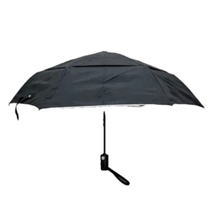 Men's Vented Wind Resistant Auto Open Close Umbrella Safe Retention Shaf - Picture 1 of 10