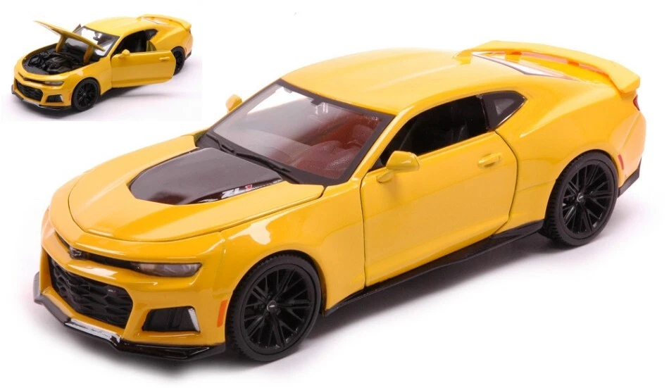 Maisto CHEVROLET CAMARO ZL1 2017 YELLOW 1:24 - Imagen 1 de 1