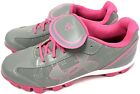 Under Armour Glyde RM CC Gray/Pink/White Womens Softball Shoes US 9.5 EUR 41