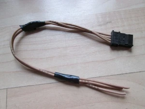 International Navistar Tyco 1241634-3 Gauge Harness 4-pin 3-wire #M149QZ - Bild 1 von 8