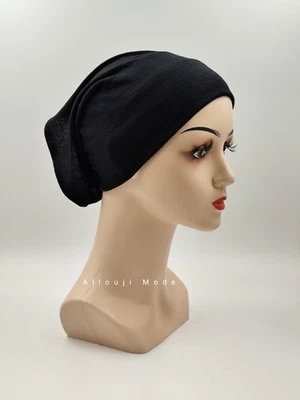 Damen Bone Unterkopftuch Khimar Muslim Tuch Hijab islam Anti-Rutsch Baumwolle - Bild 1 von 4