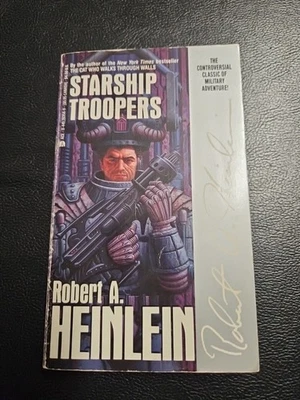 Starship Troopers by Robert A. Heinlein 1987 Ace Paperback - Image 1 of 4