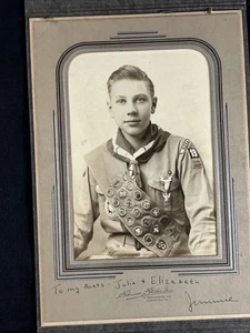 FOTO von JIMMIE, einem ADLERPFADFINDER aus SCRANTON PA 1920er Jahre - J.B. SCHRIEVER Nachlass - Bild 1 von 7