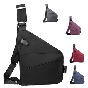 Anti-Diebstahl-Reisetasche Anti-Diebstahl-Tasche Slim Sling Bag Cross Body Reise - Bild 1 von 22