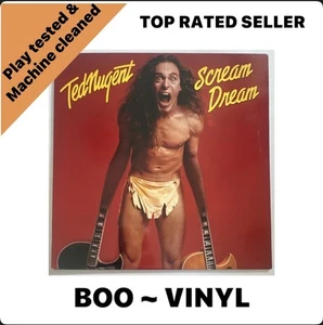Ted Nugent Scream Dream Lp Vinyl Record 1980 - Epic Records EPC 86111 EX/NM - Picture 1 of 7