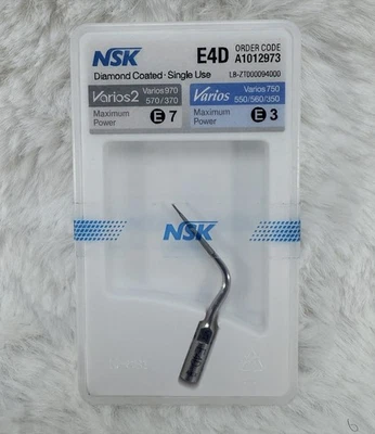 NSK Piezo Tip-E4D-Varios 970/370/950/350 - Punta Diamante. ¡NUEVO EN CAJA! Venta al por menor: $150+ Foto 1 de 3
